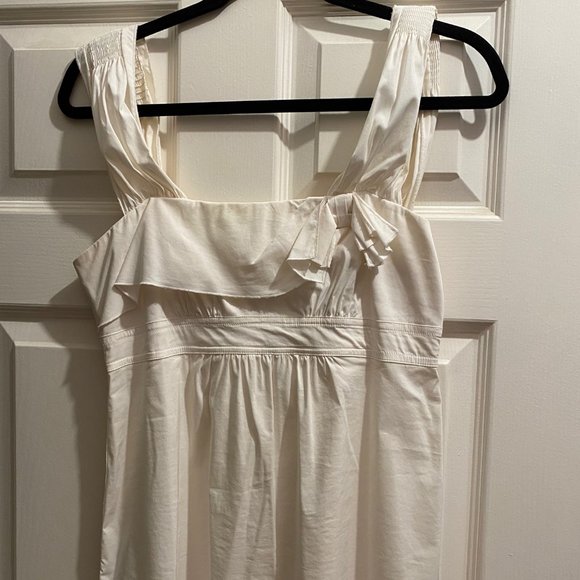 BCBG white bow blouse - Picture 1 of 3